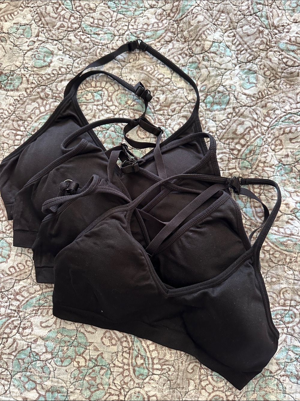 Anemone Bralette. One size. 4 pieces